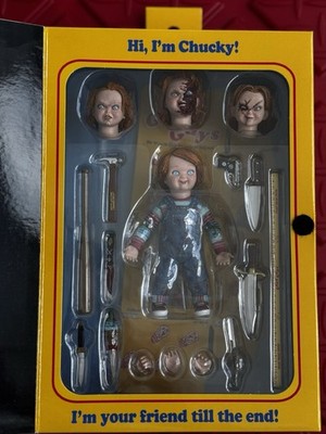 NECA GOOD GUYS Child's Play Ultimate Chucky 4" FIGURE - NEW SEALED IN BOX