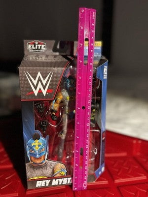 Mattel WWE Elite Collection 2022 Top Picks Rey Mysterio 6" Blue/Grey Batman