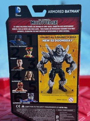 ARMORED BATMAN DC COMICS MULTIVERSE ACTION FIGURE - MATTEL/2016