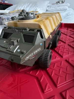 GI Joe 1983 APC Amphibious Personnel Carrier Vehicle V1 Hasbro ‘As Is’.