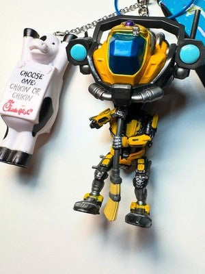 Funko Pop Destiny Sweeper Bot 342 Summer Convention 2018 Keychain With Cow