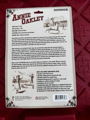 Annie Oakley Markswoman Gunslinger Action Figure by Accoutrements 2004 New