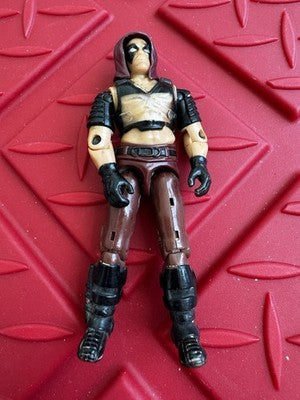 VINTAGE GI JOE COBRA ZARTAN V1 1984 HASBRO ARAH. LOOSE. CARD, BP, Face, Shield.