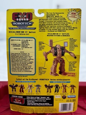 Exo Squad Robotech Battloid Excaliber MK VI Civil Defense unit c2