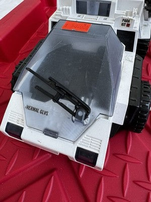 Vintage 1985 Hasbro Gi Joe Snow Cat Vehicle AS is incomplete.