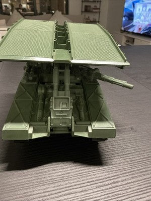 Vintage 1984 G.I. Joe Toss n' Cross Bridge Layer. Complete