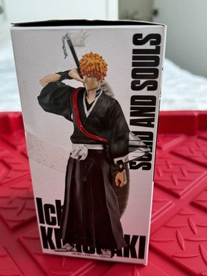 Bleach Solid and Souls Ichigo Kurosaki Figure Banpresto BANDAI
