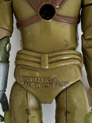 G.I. GI Joe ARAH 1982 ZAP V1 Straight Arm, Right Hand Not Orig, ONE BROKEN THUMB