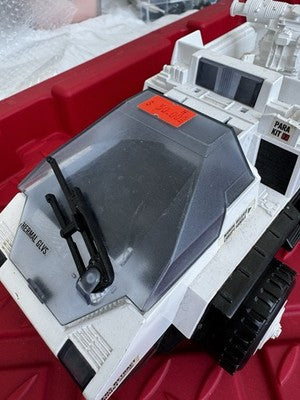 Vintage 1985 Hasbro Gi Joe Snow Cat Vehicle AS is incomplete.