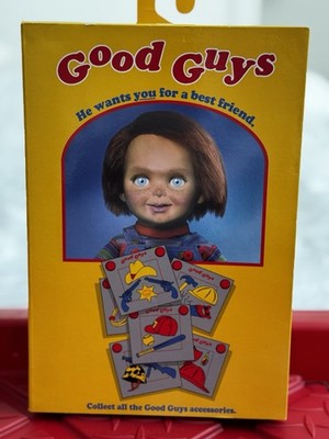 NECA GOOD GUYS Child's Play Ultimate Chucky 4" FIGURE - NEW SEALED IN BOX