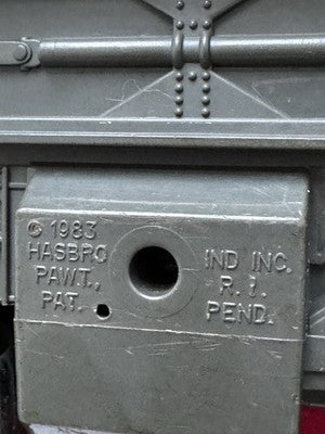 GI Joe 1983 APC Amphibious Personnel Carrier Vehicle V1 Hasbro ‘As Is’.