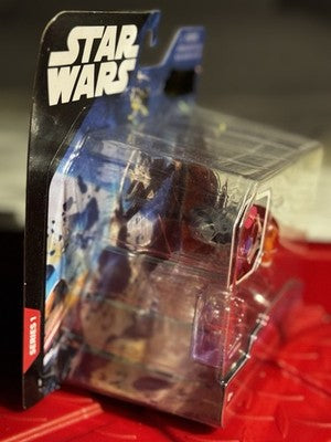 Star Wars Micro Galaxy Squadron Asajj Ventress GINIVEX Starfighter RARE