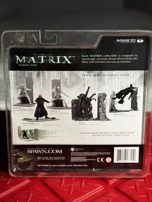 NEW - McFarlane Toys The Matrix Series 1 Twin #2 (Matrix Reloaded) 2003 NISP