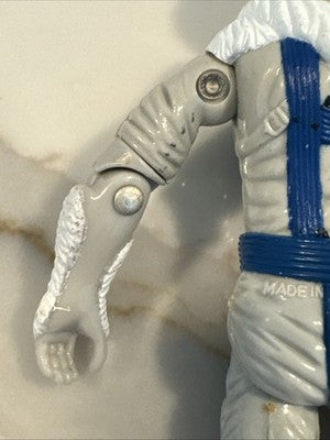 Vintage Hasbro GI Joe Snow Serpent V1 1985 Action Figure Near Complete