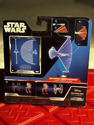 Star Wars Micro Galaxy Squadron Asajj Ventress GINIVEX Starfighter RARE