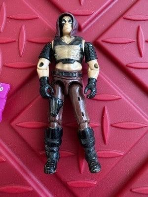 VINTAGE GI JOE COBRA ZARTAN V1 1984 HASBRO ARAH. LOOSE. CARD, BP, Face, Shield.
