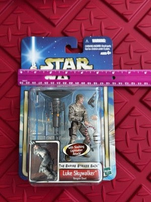 STAR WARS THE EMPIRE STRIKES BACK ACTION FIGURES LUKE SKYWALKER BESPIN DUEL