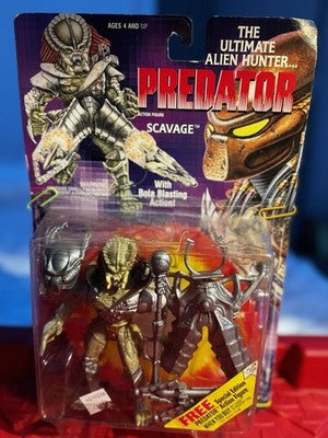 New Vintage 90s Predator Scavage Kenner Action Figure - 1993