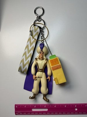Keychain Aladdin Prince Ali Mattel Disney Action Figure With ATM