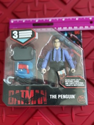 The Batman The Penguin DC 3.75” Action Figure with 3 Accessories & Mystery Card