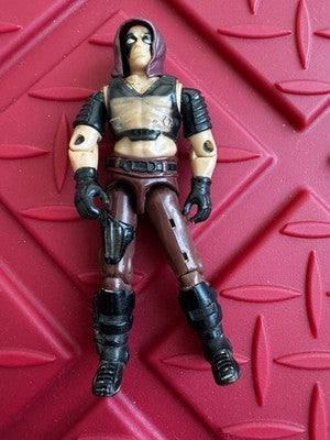VINTAGE GI JOE COBRA ZARTAN V1 1984 HASBRO ARAH. LOOSE. CARD, BP, Face, Shield.