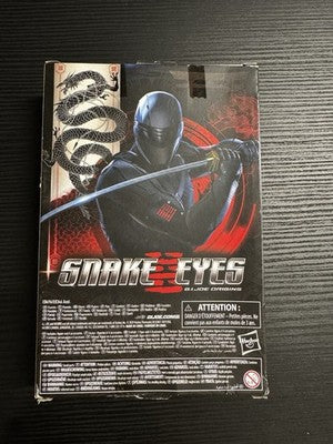 GI Joe Classified #17 Snake Eyes Origins STORM SHADOW 6” Figure Hasbro 2021 New