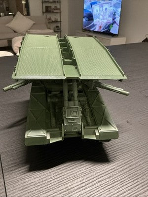 Vintage 1984 G.I. Joe Toss n' Cross Bridge Layer. Complete