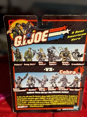 Hasbro 2001 GI Joe vs. Cobra - Wet Suit vs. Cobra Moray Fully Poseable NIP