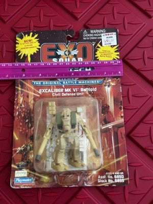 Exo Squad Robotech Battloid Excaliber MK VI Civil Defense unit c2