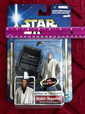 Hasbro Star Wars Attack Of The Clones - Anakin Skywalker Outland Peasant...