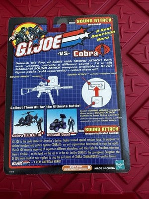 Gi Joe Vs Cobra Duke Vs Ripper Action Figures 2002 Hasbro Sealed