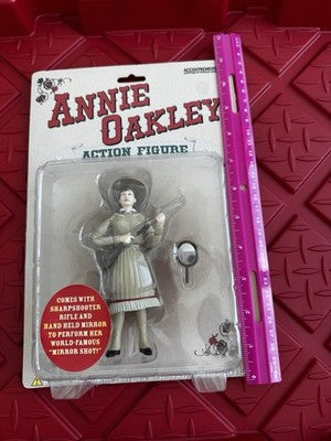 Annie Oakley Markswoman Gunslinger Action Figure by Accoutrements 2004 New