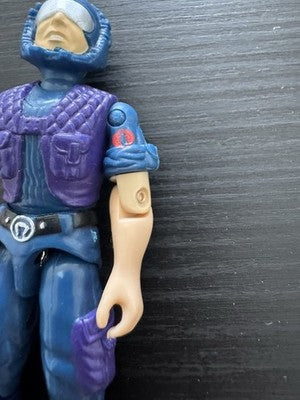 TELE VIPERS Vintage GI Joe v1 Action figure Original 1985 Cobra Toy