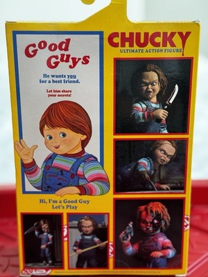 NECA GOOD GUYS Child's Play Ultimate Chucky 4" FIGURE - NEW SEALED IN BOX