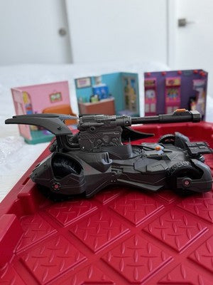 Justice League Mega Cannon BATMOBILE Car plus Batman