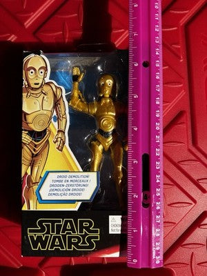 HASBRO STAR WARS GALAXY OF ADVENTURES C-3PO ACTION FIGURE NEW SEALED