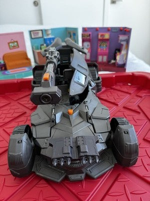 Justice League Mega Cannon BATMOBILE Car plus Batman