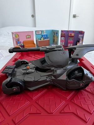 Justice League Mega Cannon BATMOBILE Car plus Batman