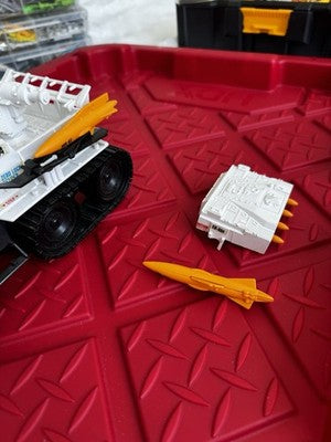 Vintage 1985 Hasbro Gi Joe Snow Cat Vehicle AS is incomplete.