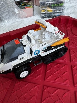 Vintage 1985 Hasbro Gi Joe Snow Cat Vehicle AS is incomplete.