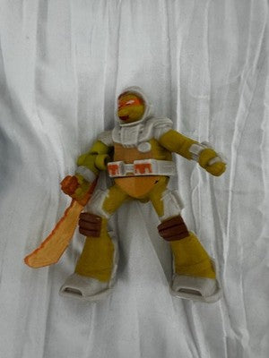 Lot of 8 Teenage Mutant Ninja Turtle Figure, Keno + Scooter, Robotic soldier