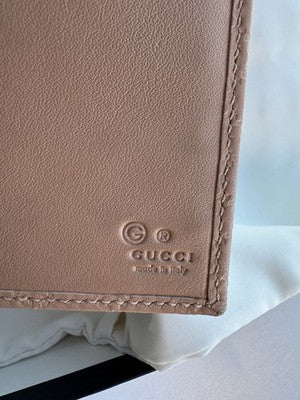 GUCCI Shoulder Wallet Folded Long Wallet Crossbody 3WAY Micro Guccisima Full Set