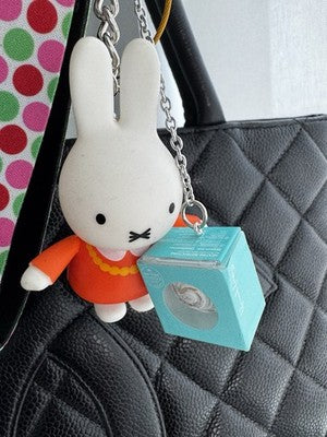 MIFFY SQUISHY SCENTED KEYCHAIN + CINNAMON ROLL / Unique Keychain & Bag Charm.