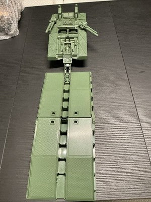 Vintage 1984 G.I. Joe Toss n' Cross Bridge Layer. Complete