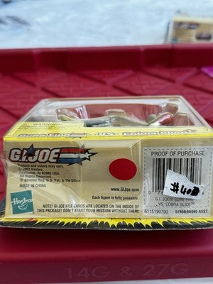 GI Joe Sure Fire vs Cobra Slice 2 pack Figure Set New in Box 2002 HASBRO