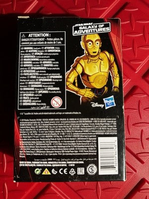 HASBRO STAR WARS GALAXY OF ADVENTURES C-3PO ACTION FIGURE NEW SEALED