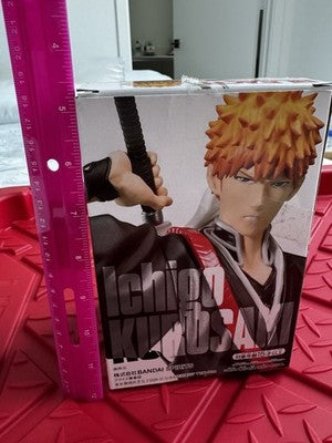 Bleach Solid and Souls Ichigo Kurosaki Figure Banpresto BANDAI