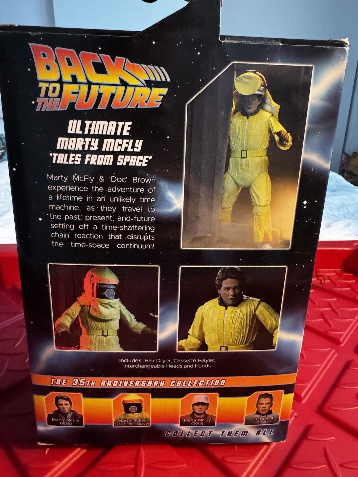 NECA Back To The Future Ultimate MARTY MCFLY Action Figure Reel Toys 35th
