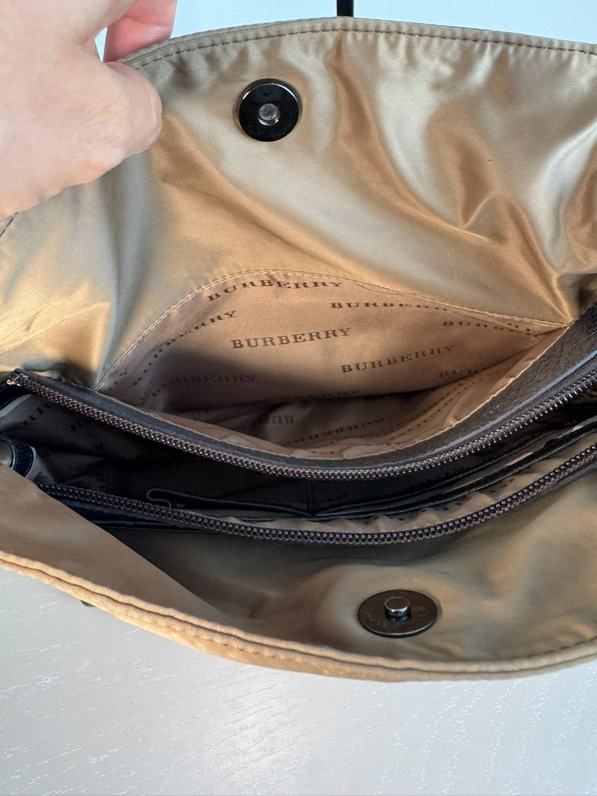 Burberry Buckleigh Nylon Tote Bag