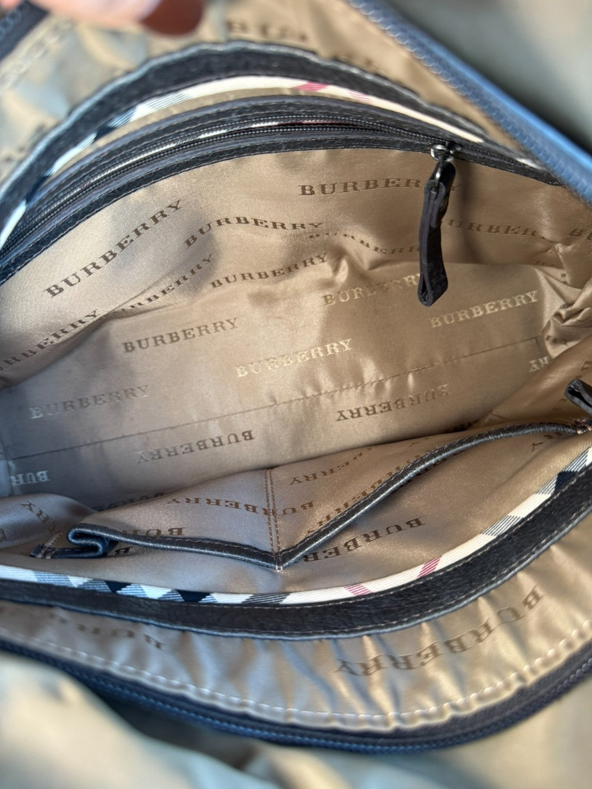 Burberry Buckleigh Nylon Tote Bag